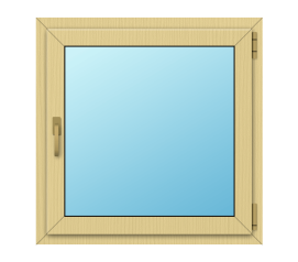 Окно с фурнитурой 1000x1000 ПО-Г